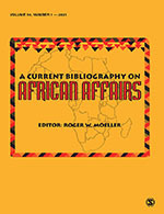 A Current Bibliography on African Affairs